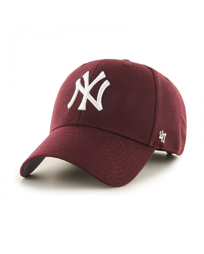 Cappello '47 NY Yankees MLB Bordeaux Regolabile BMVP17WBVKMA