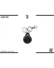 Portachiavi in Pelle a Rombo AS Roma Prodotto Ufficiale Nero 163183ROMA