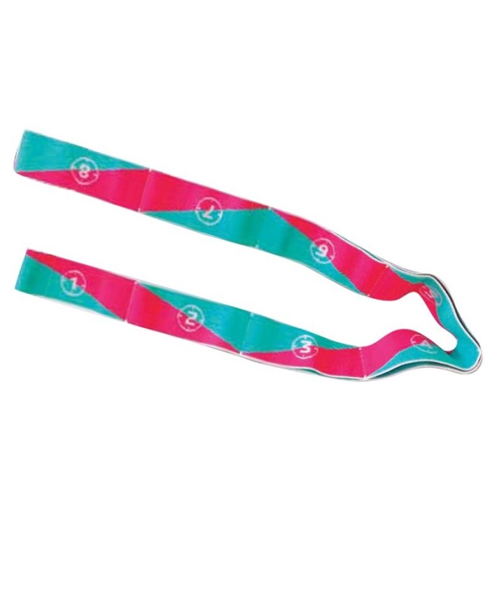 Banda Elastica con Fessure Effea 829 Verde Fucsia Donna Fascia per Ginnastica Banda Elastica con Fessure Effea 829 Verde Fucsia Donna Fascia per Ginnastica