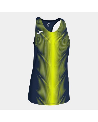 Canotta da Donna Joma Olimpia TShirt Smanicata Fitness Running Blu Giallo 900932341 Canotta da Donna Joma Olimpia TShirt Smanicata Fitness Running Blu Giallo 900932341
