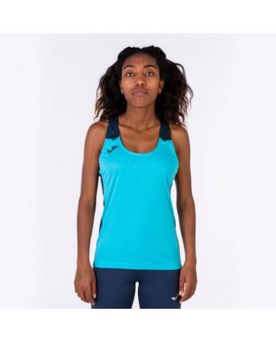 Canotta da Donna Joma Record II Tank Running Fitness Rosso Blu 901396013 Canotta da Donna Joma Record II Tank Running Fitness Rosso Blu 901396013