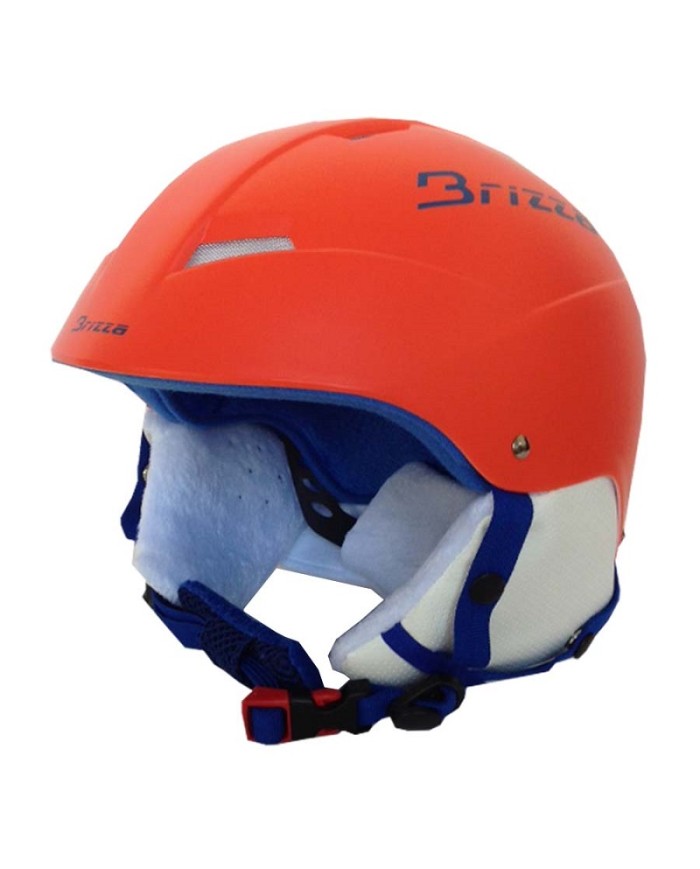 Casco da Sci Brizza Tecno Misura Regolabile Caschetto Professionale Arancio Blu Casco da Sci Brizza Tecno Misura Regolabile Caschetto Professionale Arancio Blu