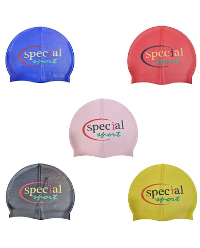 Cuffia da Piscina in Silicone Special Sport Vari Colori Nuoto CUFFSILSS Cuffia da Piscina in Silicone Special Sport Vari Colori Nuoto CUFFSILSS