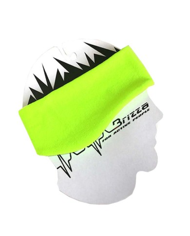 Fascetta Brizza Fascia in Soft Micropile Running Unisex Giallo Fluo 0551YE Fascetta Brizza Fascia in Soft Micropile Running Unisex Giallo Fluo 0551YE