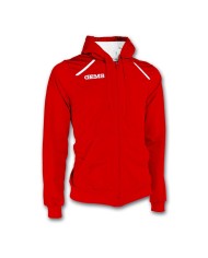 Felpa con Cappuccio Gems Grecia Full Zip Rossa Acetata IF01 Allenamento Fitness Felpa con Cappuccio Gems Grecia Full Zip Rossa Acetata IF01 Allenamento Fitness