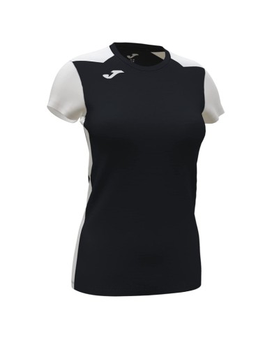 Maglia da Donna Joma Record II TShirt Fitness Running Nero Bianco 901398102 Maglia da Donna Joma Record II TShirt Fitness Running Nero Bianco 901398102