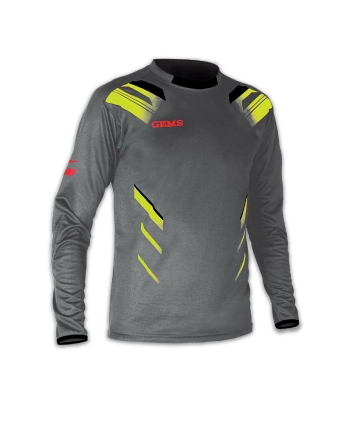 Maglia da Portiere Gems Dallas Adulto Maniche Lunghe Imbottite Grigio CH021610 Maglia da Portiere Gems Dallas Adulto Maniche Lunghe Imbottite Grigio CH021610
