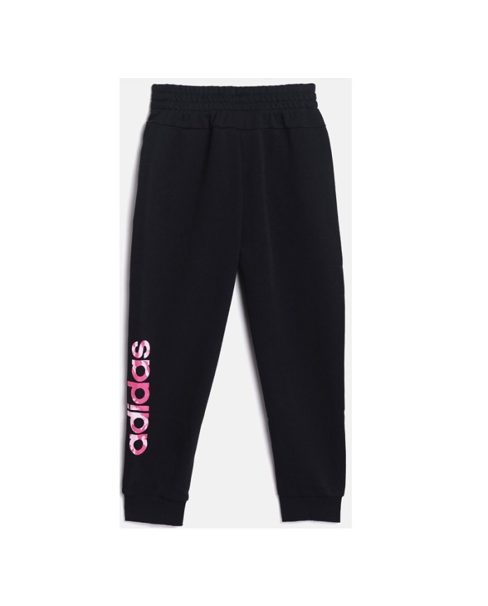 Pantalone Adidas DV0342 Nero Femmina Bambino in Misto Cotone