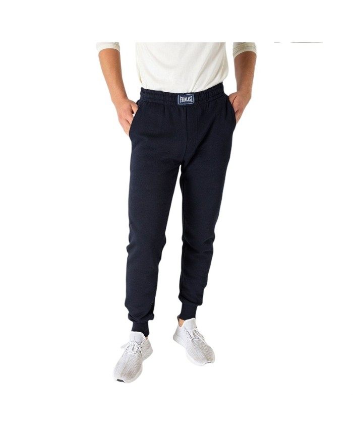 Pantalone Tuta Everlast in Felpa con Polsini al Fondo Blu 31M255F084X00 Pantalone Tuta Everlast in Felpa con Polsini al Fondo Blu 31M255F084X00