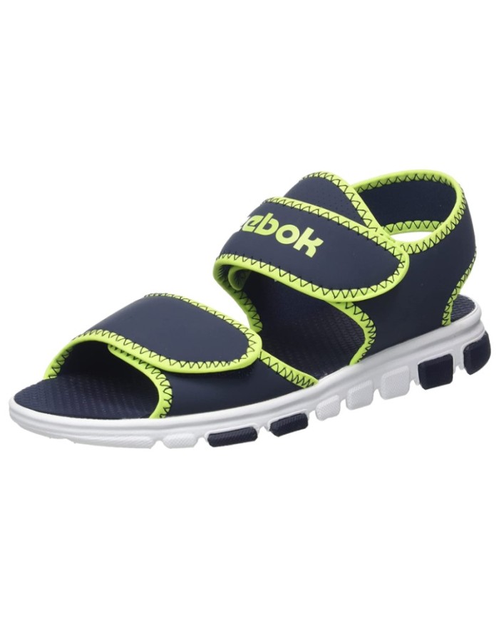 Sandali da Bambino Reebok Wave Glider III Ciabatte Strappo Blu GW0023