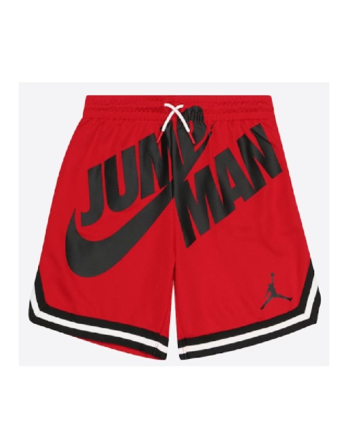 Pantaloncini Jordan Jumpman Boy Gym Rosso 95B526R78 Shorts Mini in Poliestere