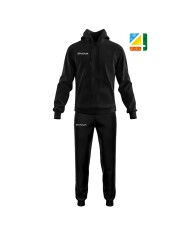 Tuta KING 4 SEASONS Givova con Cappuccio TT014 Unisex Nero TT0141010