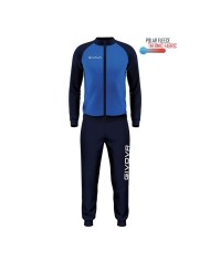Tuta CUBA Givova Azzurro Blu Unisex Micropile FullZip TR0340204