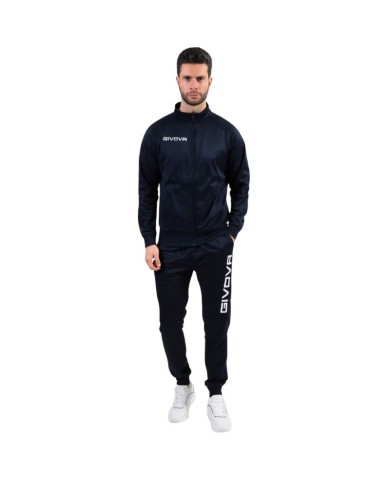 Tuta CUBA Givova Blu Unisex Micropile FullZip TR0340004 Tuta CUBA Givova Blu Unisex Micropile FullZip TR0340004