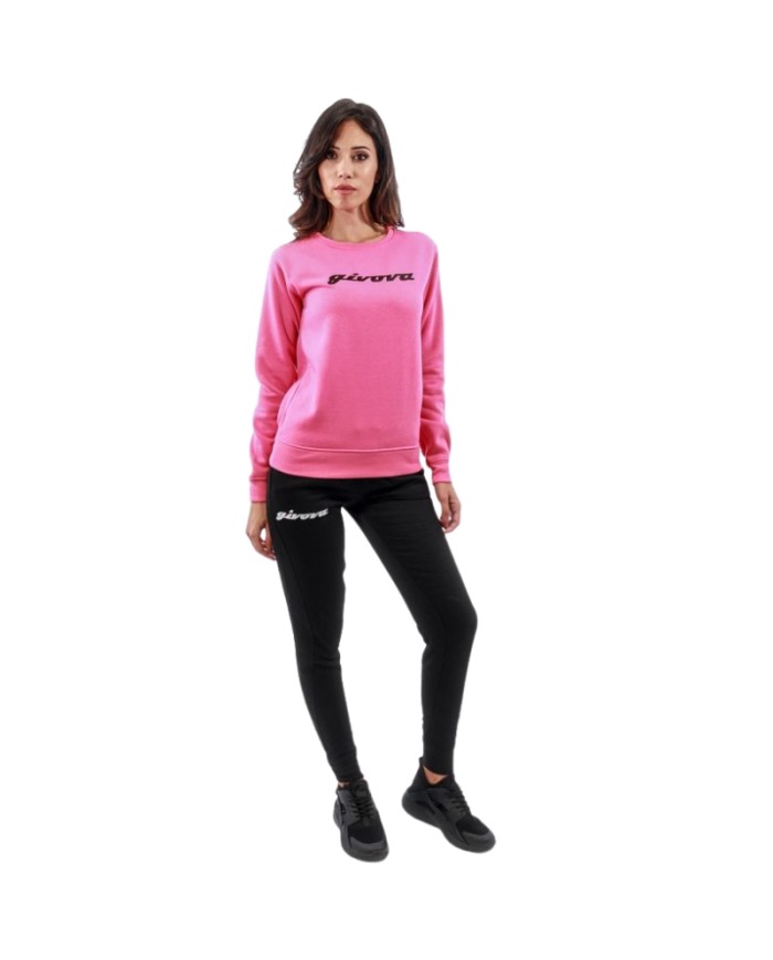 Tuta ITALIA 104 DONNA Givova LFD05 Girocollo Garzata Fuxia Nero LFD050610 Tuta ITALIA 104 DONNA Givova LFD05 Girocollo Garzata Fuxia Nero LFD050610