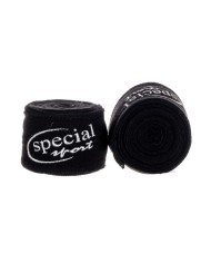 Coppia Bende Sottoguantoni Special Sport Boxe Fasciette  Nero 11180