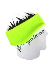 Fascetta Brizza Fascia in Soft Micropile Running Unisex Giallo Fluo 0551YE Fascetta Brizza Fascia in Soft Micropile Running Unisex Giallo Fluo 0551YE