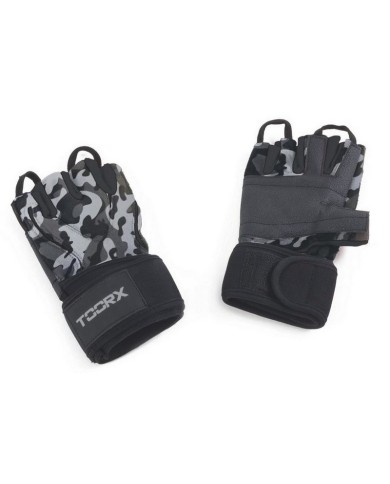 Guanti da Palestra Toorx Professionali in Pelle Unisex Camouflage tg M AHF-244 Guanti da Palestra Toorx Professionali in Pelle Unisex Camouflage tg M AHF-244