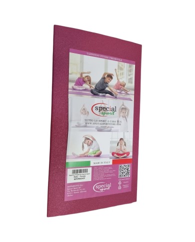 Tappetino Fitness Junior Special Sport 100x50cm Fucsia Antiscivolo SPTAPJUNFX
