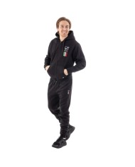 Tuta da Uomo ITALIA 100 Givova LIM01 Felpata Girocollo Verde Nero LIM011310 Tuta da Uomo ITALIA 100 Givova LIM01 Felpata Girocollo Verde Nero LIM011310