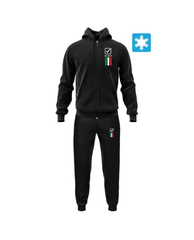 Tuta UOMO ITALIA 101 Givova LIM02 Felpata con Cappuccio Nero LIM020010 Tuta UOMO ITALIA 101 Givova LIM02 Felpata con Cappuccio Nero LIM020010