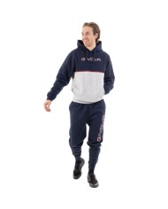 Tuta UOMO ITALIA 106 Givova LIM04 Felpata con Cappuccio Nero Granata LIM061008 Tuta UOMO ITALIA 106 Givova LIM04 Felpata con Cappuccio Nero Granata LIM061008