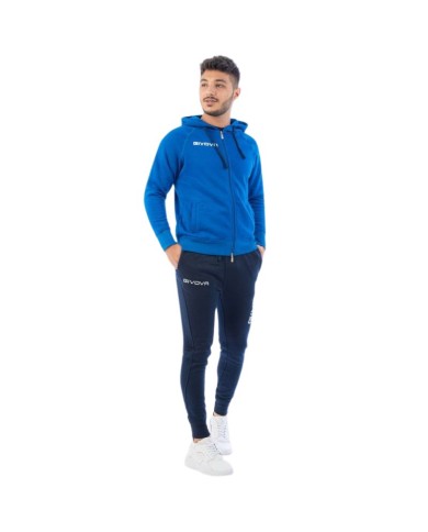 TUTA KING FELPA AZZURRO/BLU Tg. XS TUTA KING FELPA AZZURRO/BLU Tg. XS