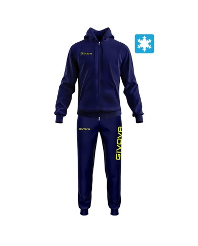 TUTA KING FELPA BLU/GIALLO FLUO Tg. XS TUTA KING FELPA BLU/GIALLO FLUO Tg. XS
