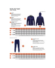 Tuta da Donna Givova KING STAR LFB26 Cotone Grigio Scuro Grigio Chiaro LFB262327