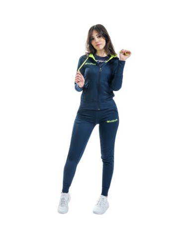 TUTA LADY BLU/GIALLO FLUO Tg. 2XL TUTA LADY BLU/GIALLO FLUO Tg. 2XL