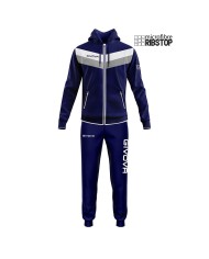 Tuta Givova MATADOR MICROFIBRA TR020 Unisex con Cappuccio Blu TR0170404