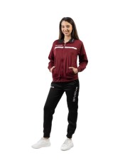 Tuta Givova ONE FULL ZIP POLAREFLEECE TT012 Unisex Granata Nero TT0120810