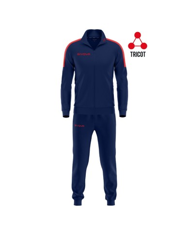 TUTA REVOLUTION TRIACETATO BLU/ROSSO Tg. 2XL TUTA REVOLUTION TRIACETATO BLU/ROSSO Tg. 2XL