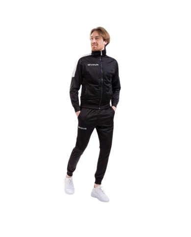 TUTA REVOLUTION TRIACETATO NERO/BIANCO Tg. 2XL TUTA REVOLUTION TRIACETATO NERO/BIANCO Tg. 2XL