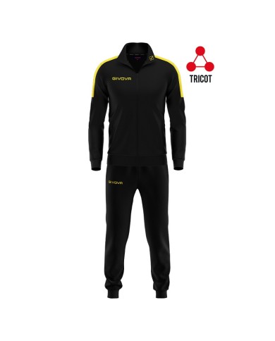 TUTA REVOLUTION TRIACETATO NERO/GIALLO Tg. XS TUTA REVOLUTION TRIACETATO NERO/GIALLO Tg. XS