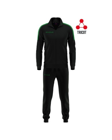 TUTA REVOLUTION TRIACETATO NERO/VERDE Tg. 2XL TUTA REVOLUTION TRIACETATO NERO/VERDE Tg. 2XL