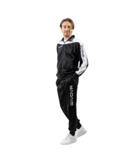 Tuta Givova ROMA Triacetato Nero Giallo TR036 Fitness Sport  TR0361007 Tuta Givova ROMA Triacetato Nero Giallo TR036 Fitness Sport  TR0361007