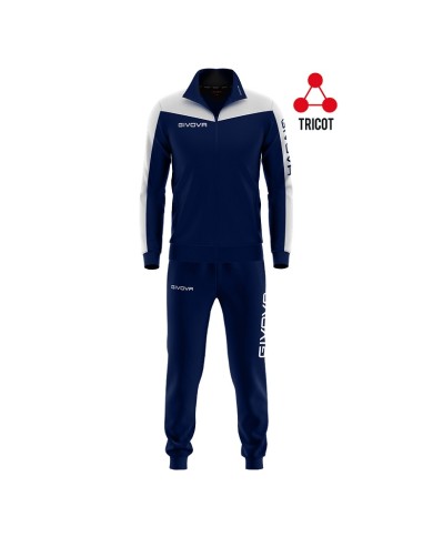 TUTA ROMA TRIACETATO BLU/BIANCO Tg. 2XL TUTA ROMA TRIACETATO BLU/BIANCO Tg. 2XL
