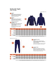 Tuta SORRENTO KING Givova in Polarfleece TR038 Unisex Azzurro Nero TR0380210 Tuta SORRENTO KING Givova in Polarfleece TR038 Unisex Azzurro Nero TR0380210