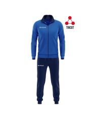 Tuta Givova TORINO TR031 Azzurro Blu Unisex Sport Fitness TR0310204
