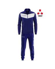 Tuta Givova VISA Triacetato Blu Bianco TR018 Fitness Sport TR0180403