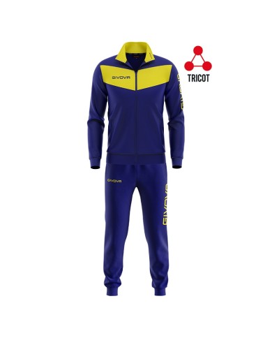 TUTA VISA TRIACETATO BLU/GIALLO Tg. S TUTA VISA TRIACETATO BLU/GIALLO Tg. S
