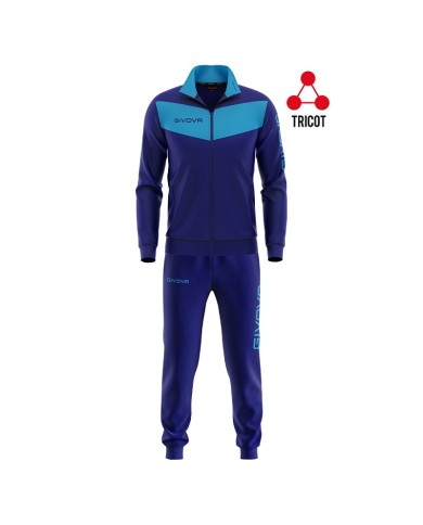 Tuta Givova VISA Triacetato Blu Turchese TR018 Fitness Sport TR0180424 Tuta Givova VISA Triacetato Blu Turchese TR018 Fitness Sport TR0180424