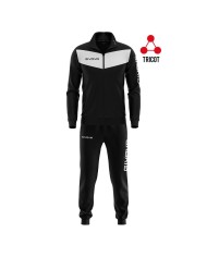 Tuta Givova VISA Triacetato Nero Bianco TR018 Fitness Sport TR0181003 Tuta Givova VISA Triacetato Nero Bianco TR018 Fitness Sport TR0181003