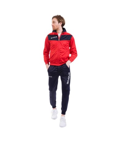 TUTA VISA TRIACETATO ROSSO/BLU Tg. 3XL TUTA VISA TRIACETATO ROSSO/BLU Tg. 3XL