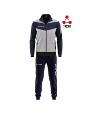 Tuta Givova VISA LUXURY Triacetato TR018L Unisex Grigio Chiaro Blu TR018L4304 Tuta Givova VISA LUXURY Triacetato TR018L Unisex Grigio Chiaro Blu TR018L4304
