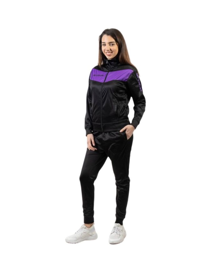 TUTA VISA TRIACETATO 4S NERO/VIOLA Tg. 2XL TUTA VISA TRIACETATO 4S NERO/VIOLA Tg. 2XL