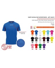 SHIRT GIVOVA ONE MICROFORATA AZZURRO Tg. 2XL