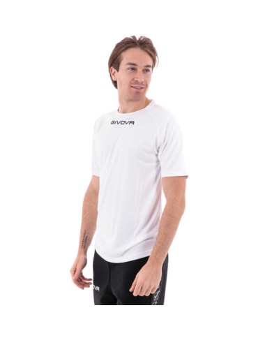 SHIRT GIVOVA ONE MICROFORATA BIANCO Tg. 2XL SHIRT GIVOVA ONE MICROFORATA BIANCO Tg. 2XL