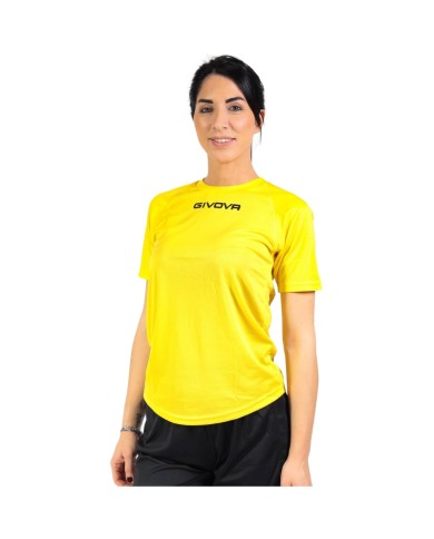 SHIRT GIVOVA ONE MICROFORATA GIALLO Tg. 2XL SHIRT GIVOVA ONE MICROFORATA GIALLO Tg. 2XL